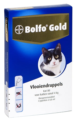 Bolfo Gold Kat Vlooiendruppels 40 2 Pipet