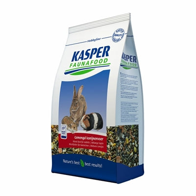 Kasper Faunafood Hobbyline Gemengd Konijnenvoer Met Rode Wortel 3,5 Kg