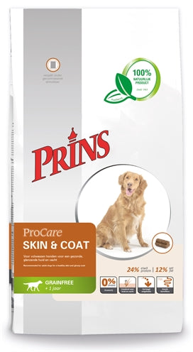 Prins Procare Graanvrij Skin & Coat 12 Kg