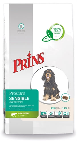 Prins Procare Graanvrij Sensible Hypoallergic 12 Kg